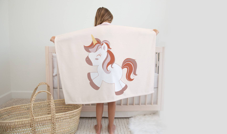 Snuggle up in custom blankets