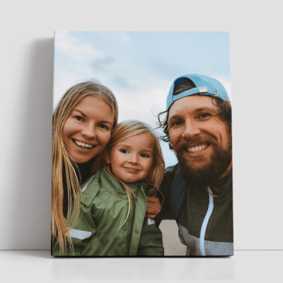 Turn her precious moments into stunning canvas art