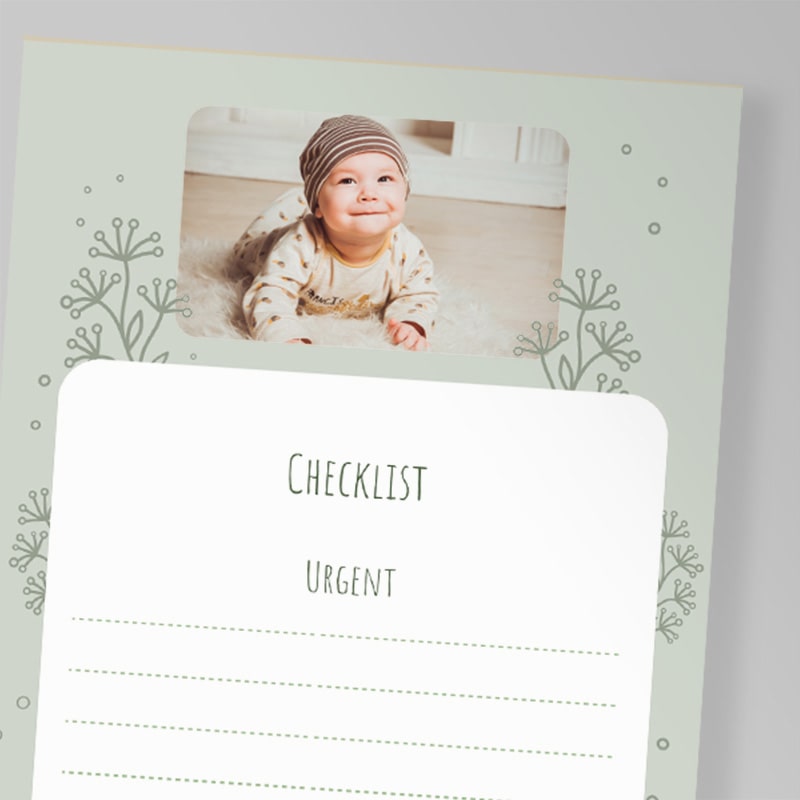Magnetic Notepad checklist